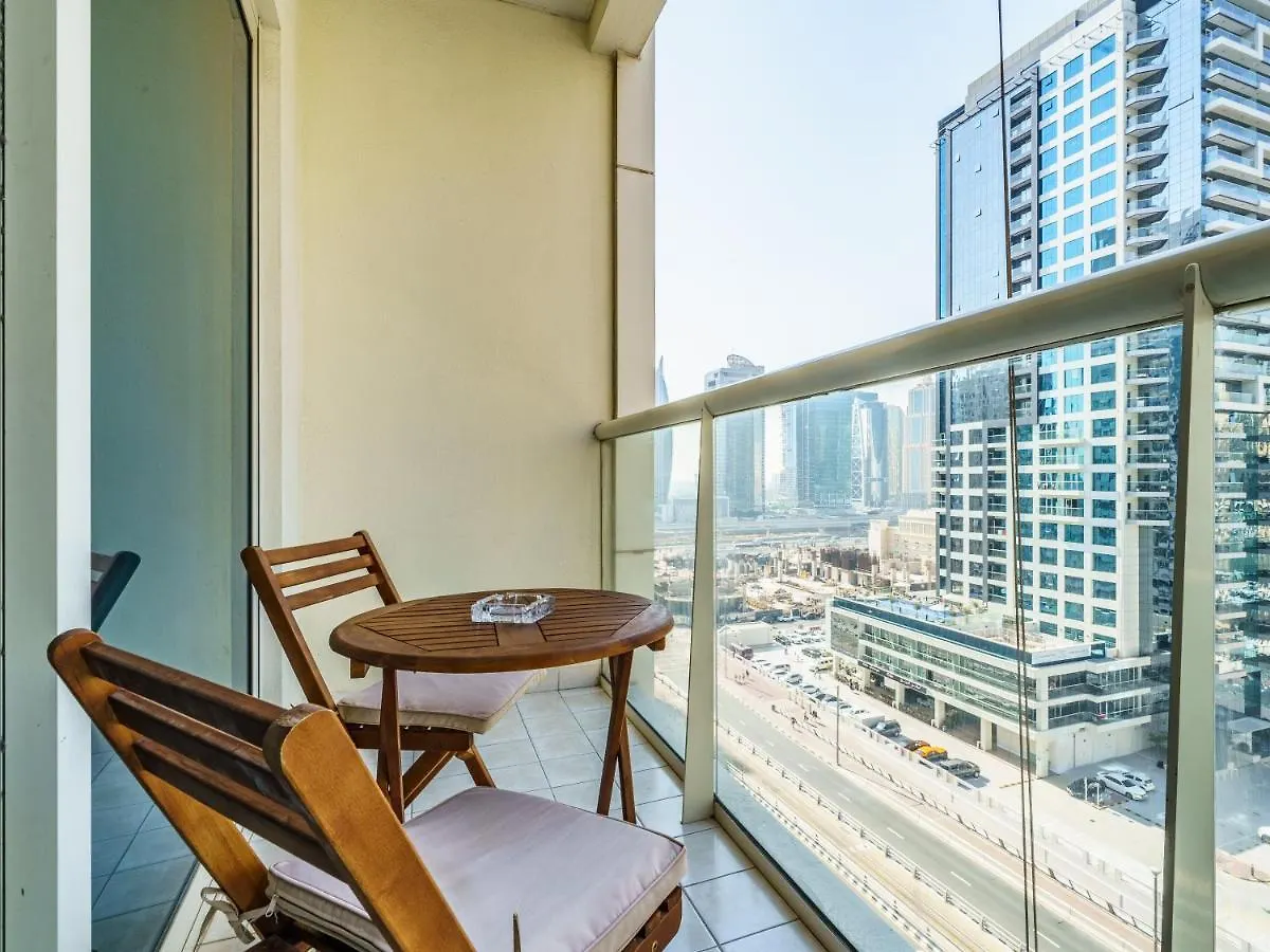 Daire Sweeping Marina View Studio Near The Metro Station Dubai Birleşik Arap Emirlikleri