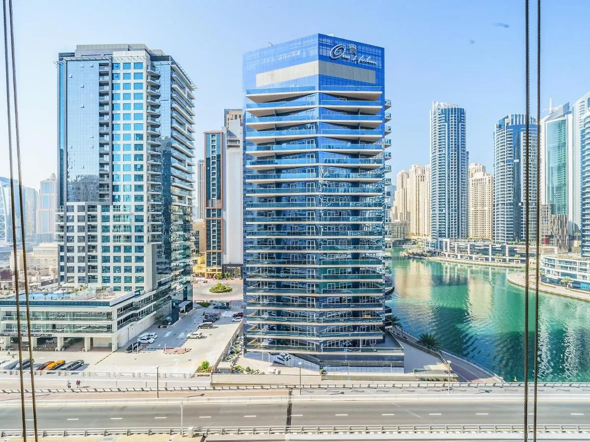 Sweeping Marina View Studio Near The Metro Station Dubai Apartment